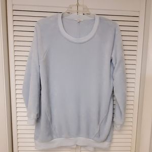 Easel powder blue loose fitting  pullover sweater